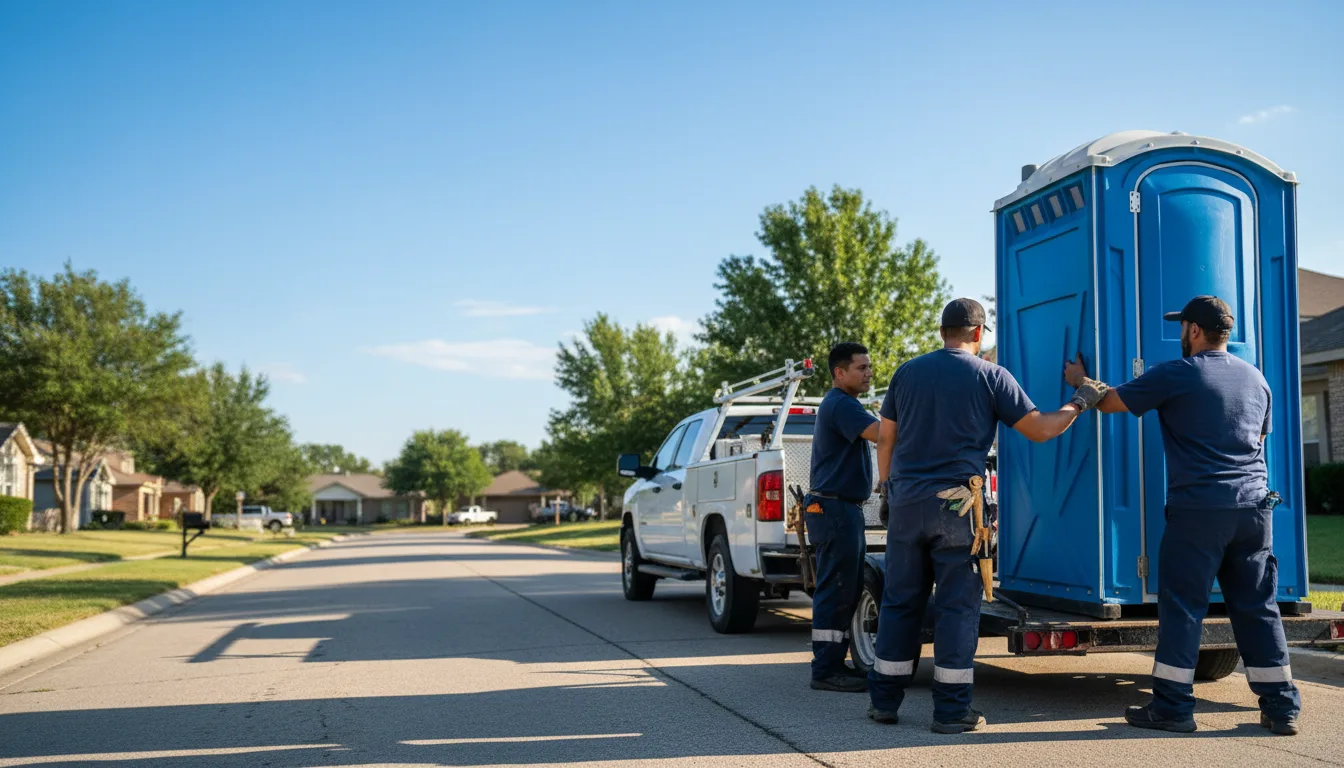 Portable Toilet Rental in New Freeport, PA near me